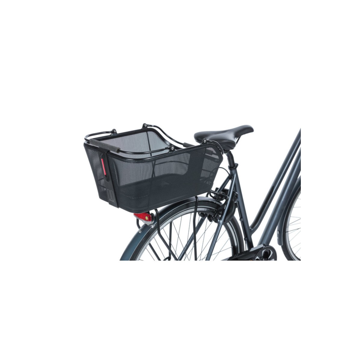 Cento Tech Fiber panier vélo Nordlicht MIK,solid noir Cento Tech Fiber panier vélo Nordlicht MIK,solid noir
