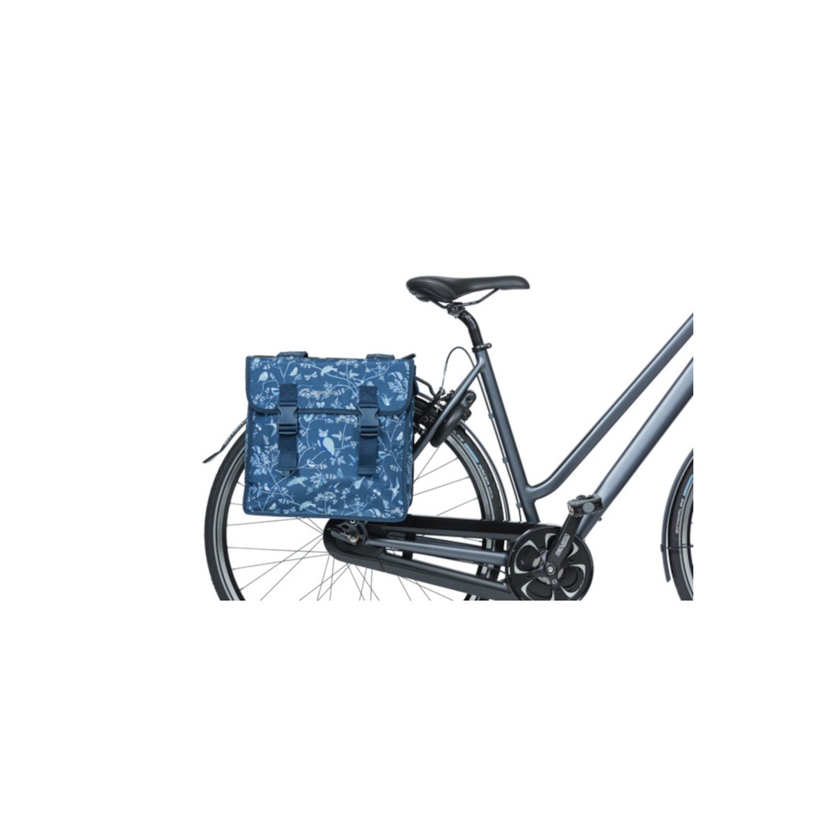 Wanderlust double sacoche, 35L, blue indigo