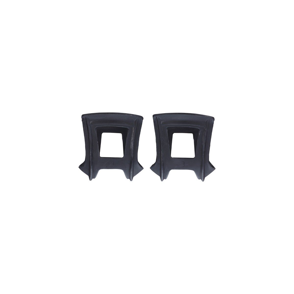 Paire de cale-pieds butées "NoseTight" M