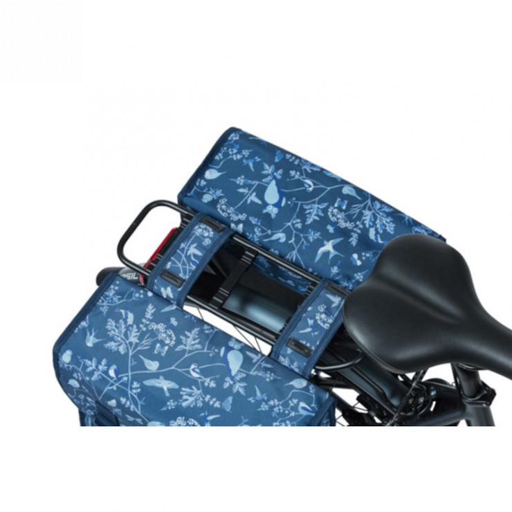 Wanderlust double sacoche, 35L, blue indigo