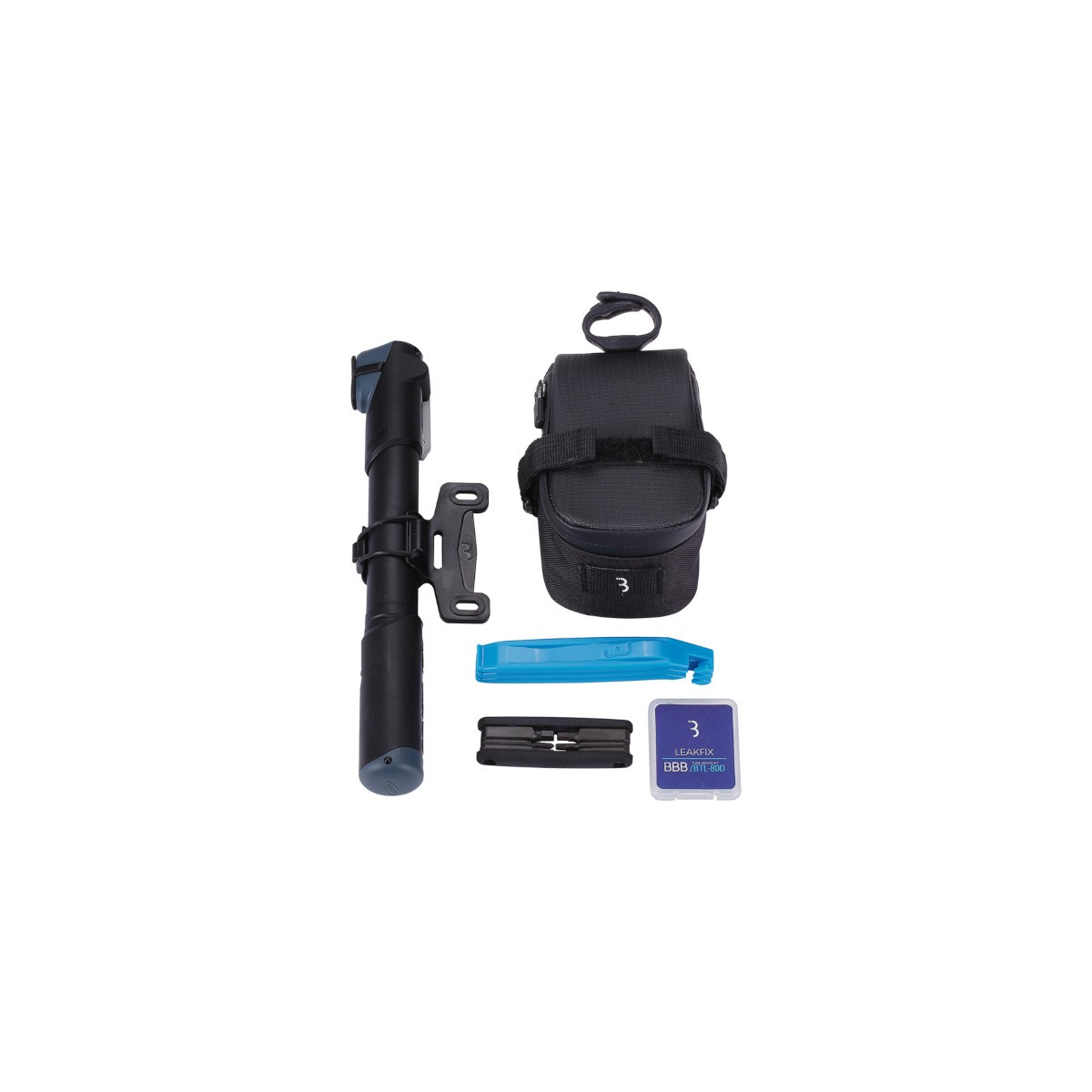 Kit sacoche de selle + pompe + outils "Saddlebag Combi" taille S Kit sacoche de selle + pompe + outils "Saddlebag Combi" taille S