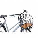 Basil Nordland panier de vélo MIK, 23L, noir/brun naturel Basil Nordland panier de vélo MIK, 23L, noir/brun naturel