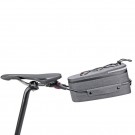 Sacoche CONTOUR Etanche Grise Fixation selle Sacoche CONTOUR Etanche Grise Fixation selle