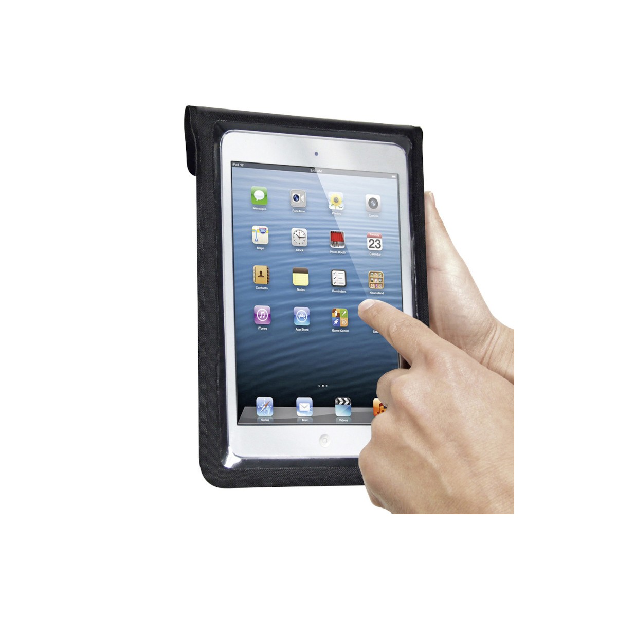 Housse de tablette avec fixation quad Housse de tablette avec fixation quad