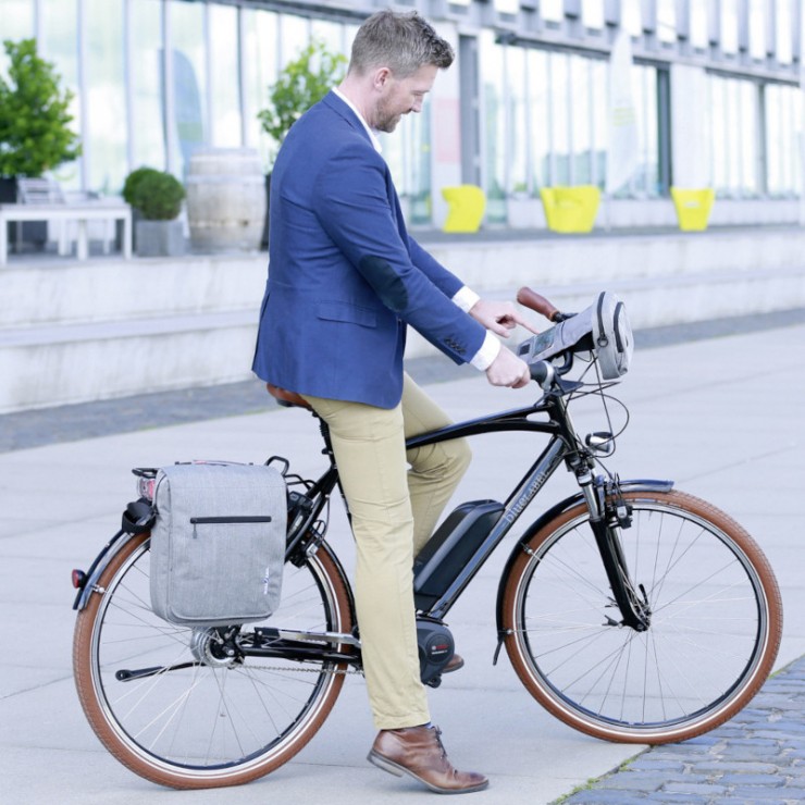 Sacoche AV "Smart bag touch" Gris