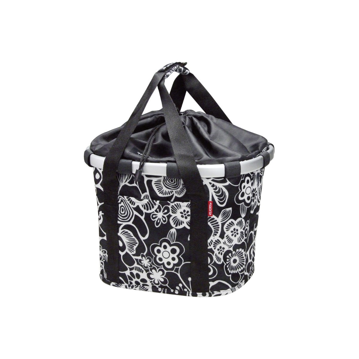 BikeBasket fleur noir BikeBasket fleur noir