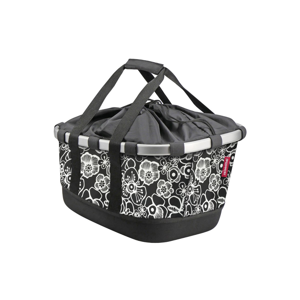 Bikebasket GT pour Uniklip Fleurs noires Bikebasket GT pour Uniklip Fleurs noires