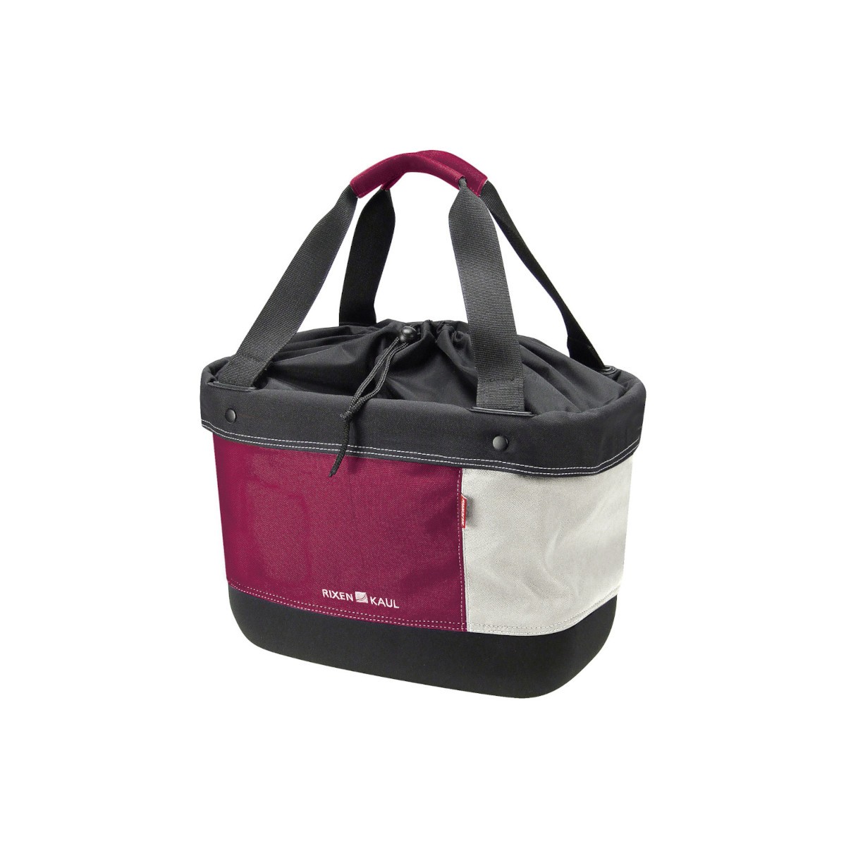 Panier tissu Shopper Alingo Rouge/Crème Panier tissu Shopper Alingo Rouge/Crème