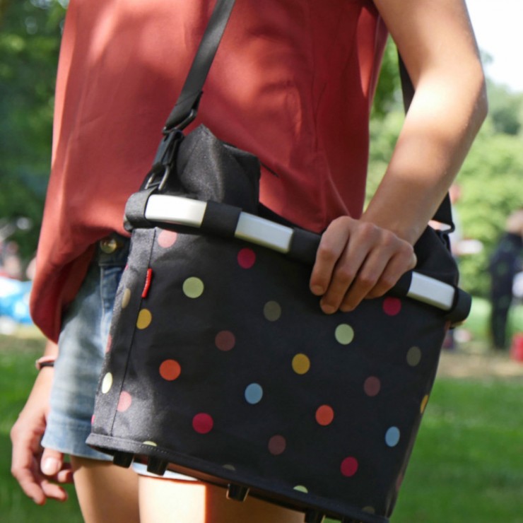 Bikebasket Oval M Dots