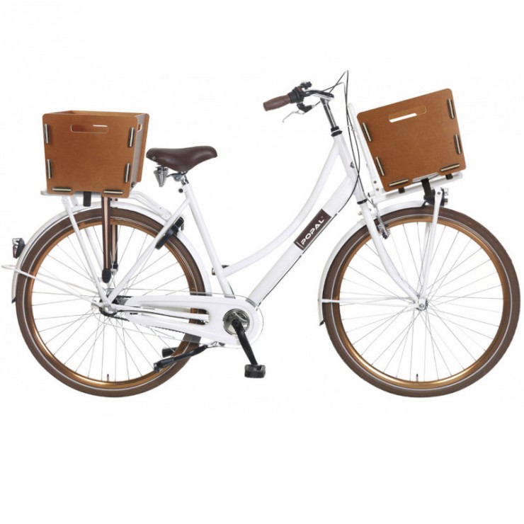 Panier AR Radkiste Cargo Korbklip Bois naturel