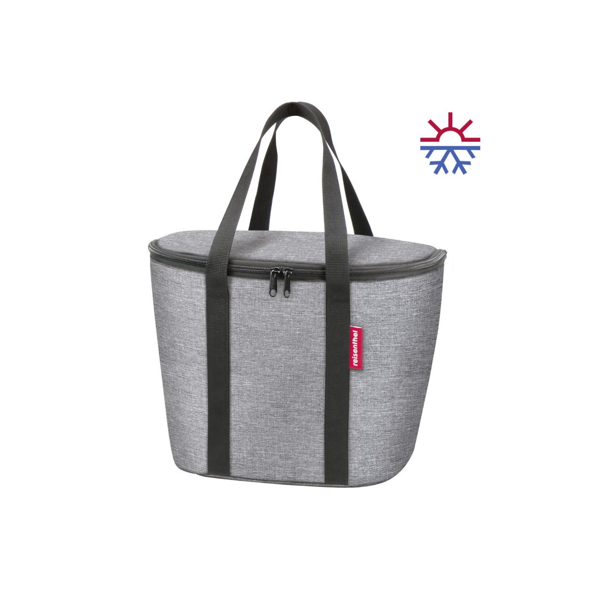 Sac Isotherme pour paniers Argent Sac Isotherme pour paniers Argent