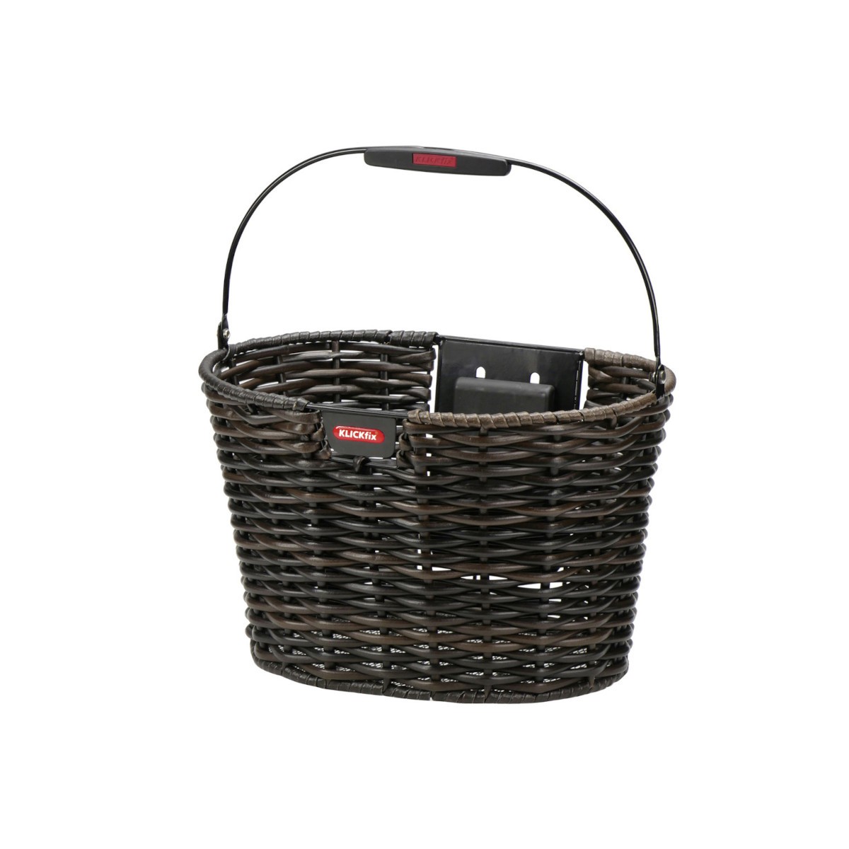 Panier "Structura Ovale" noir/marron Panier "Structura Ovale" noir/marron