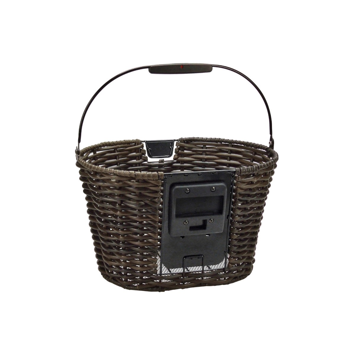 Panier "Structura Ovale" noir/marron Panier "Structura Ovale" noir/marron