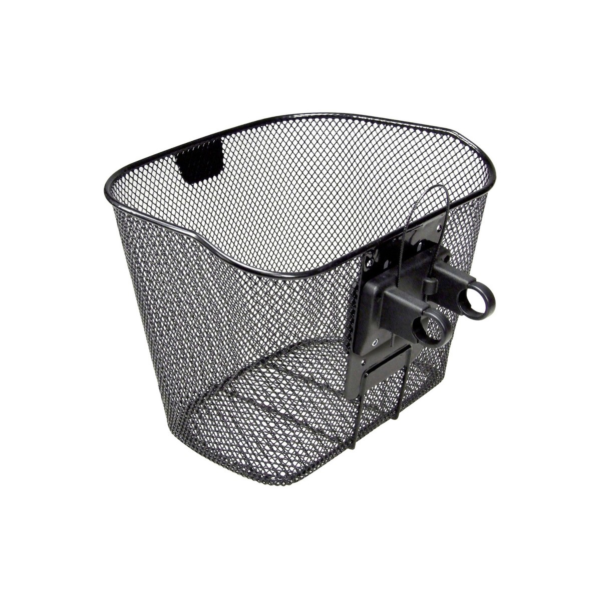 Panier Uni noir + fixation fixe Panier Uni noir + fixation fixe