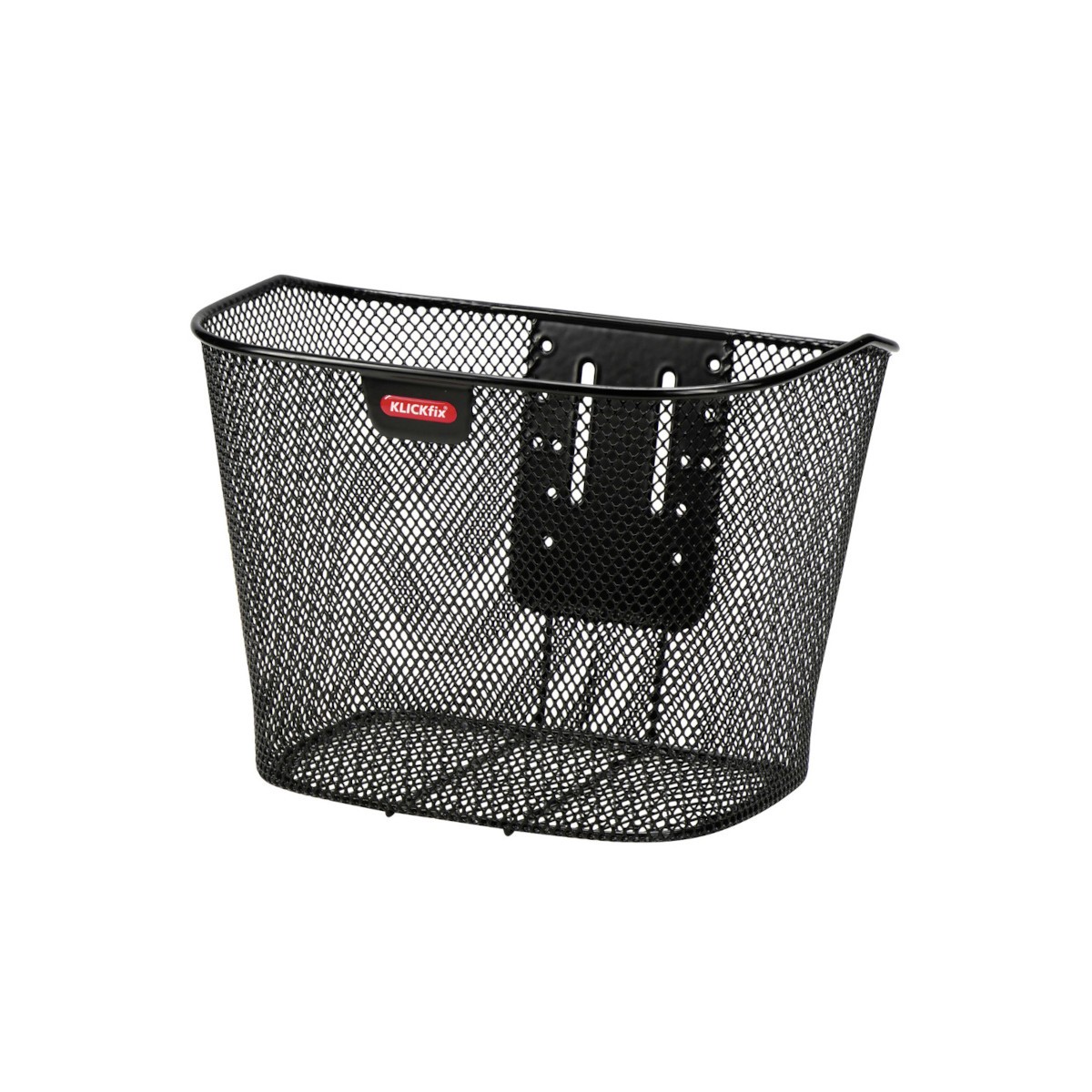 Panier Uni noir + fixation fixe VAE Panier Uni noir + fixation fixe VAE