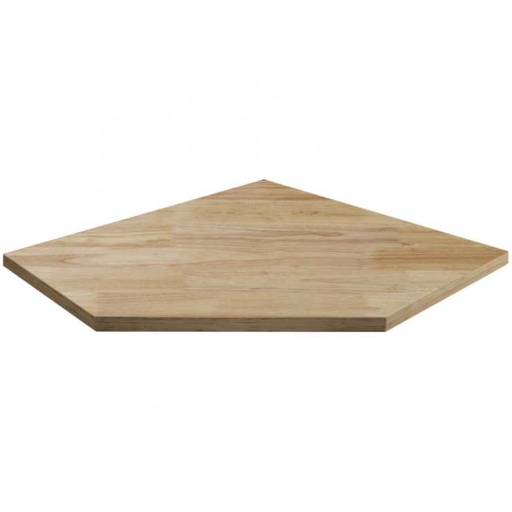 Plan de travail en Hêtre, meuble d'angle