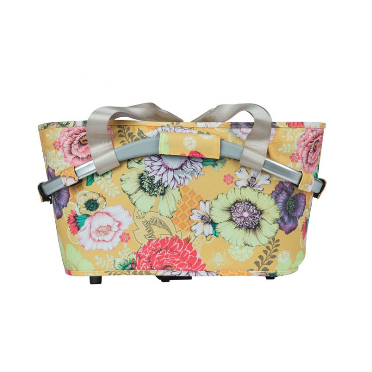 Basil Bloom Field Carry all panier arrière MIK, 22L, Jaune