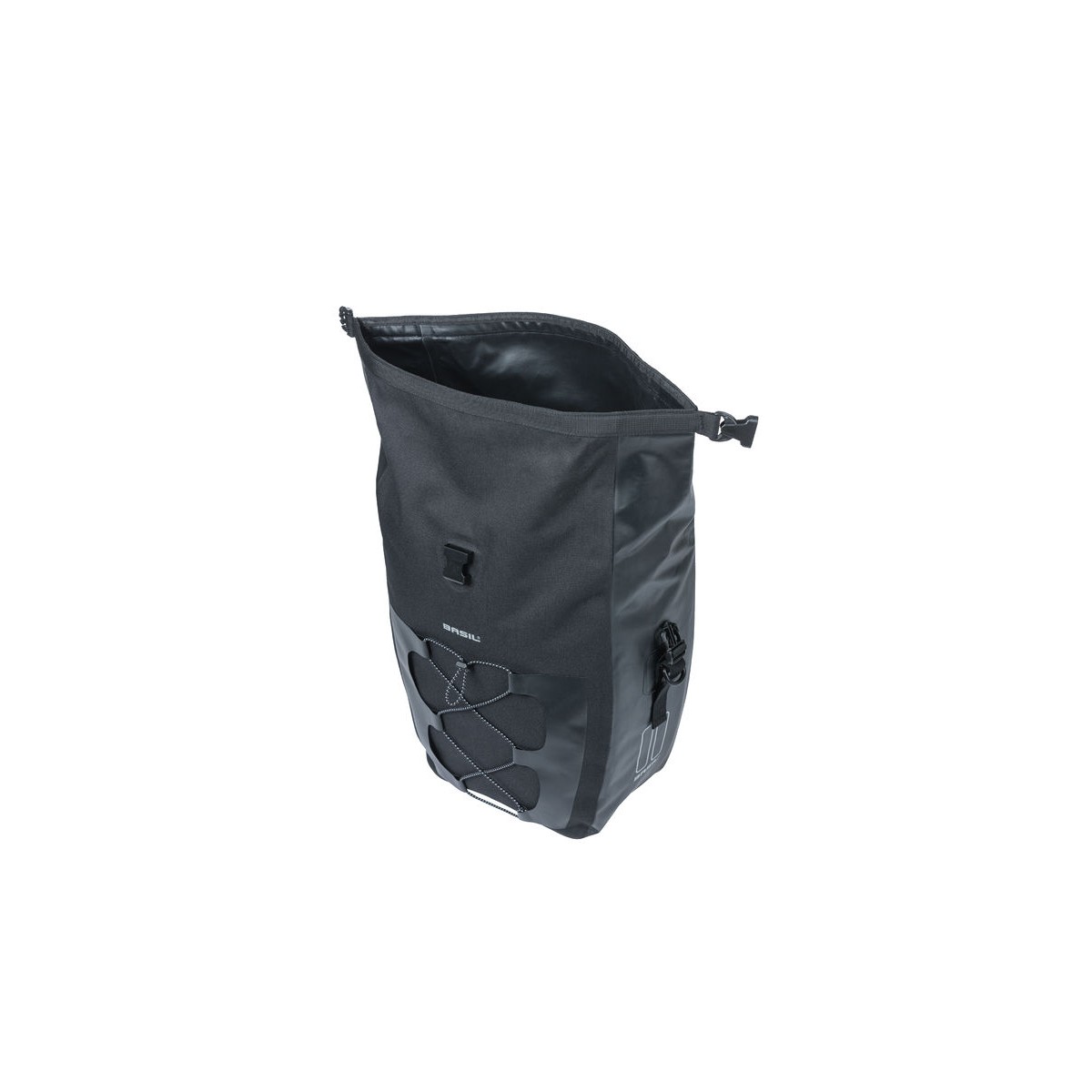 Basil Navigator Waterproof sacoche de vélo, 25-31L, noir Basil Navigator Waterproof sacoche de vélo, 25-31L, noir
