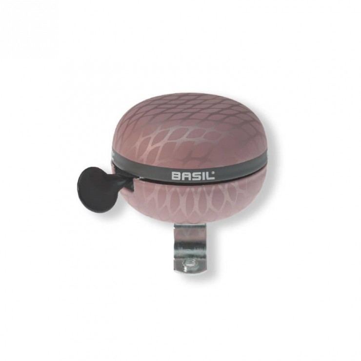 Sonnette vélo BELL, diam. 60mm, rose métallique