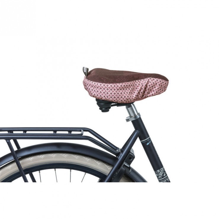 Couvre selle Basil BOHEME-SADDLE COVER red
