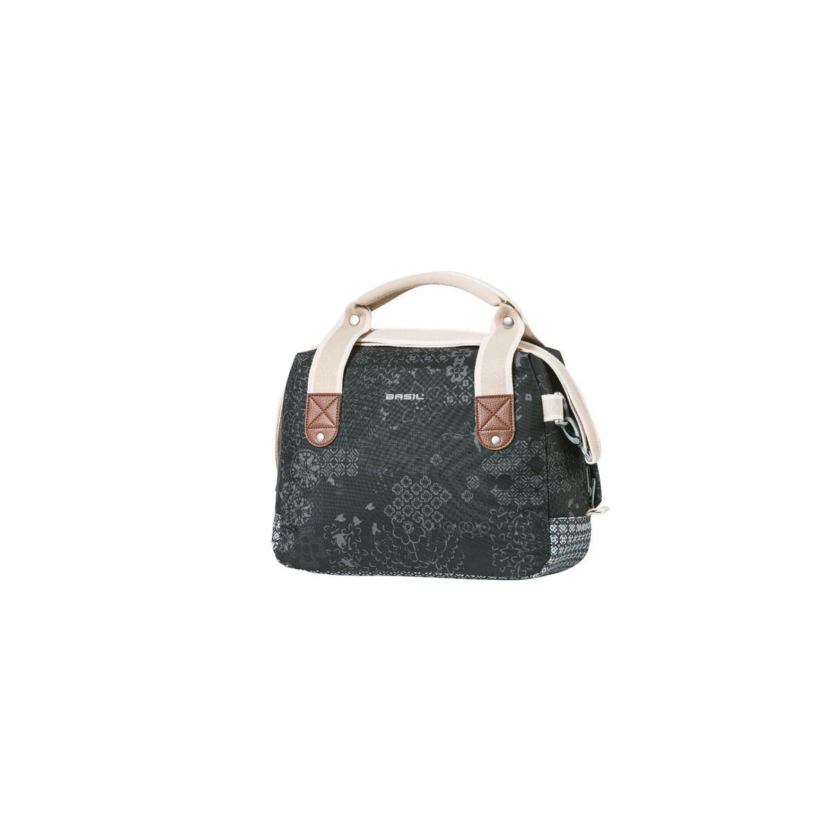 Sac de guidon Basil BOHEME-CITY 8L Compatible KF charchoal Sac de guidon Basil BOHEME-CITY 8L Compatible KF charchoal