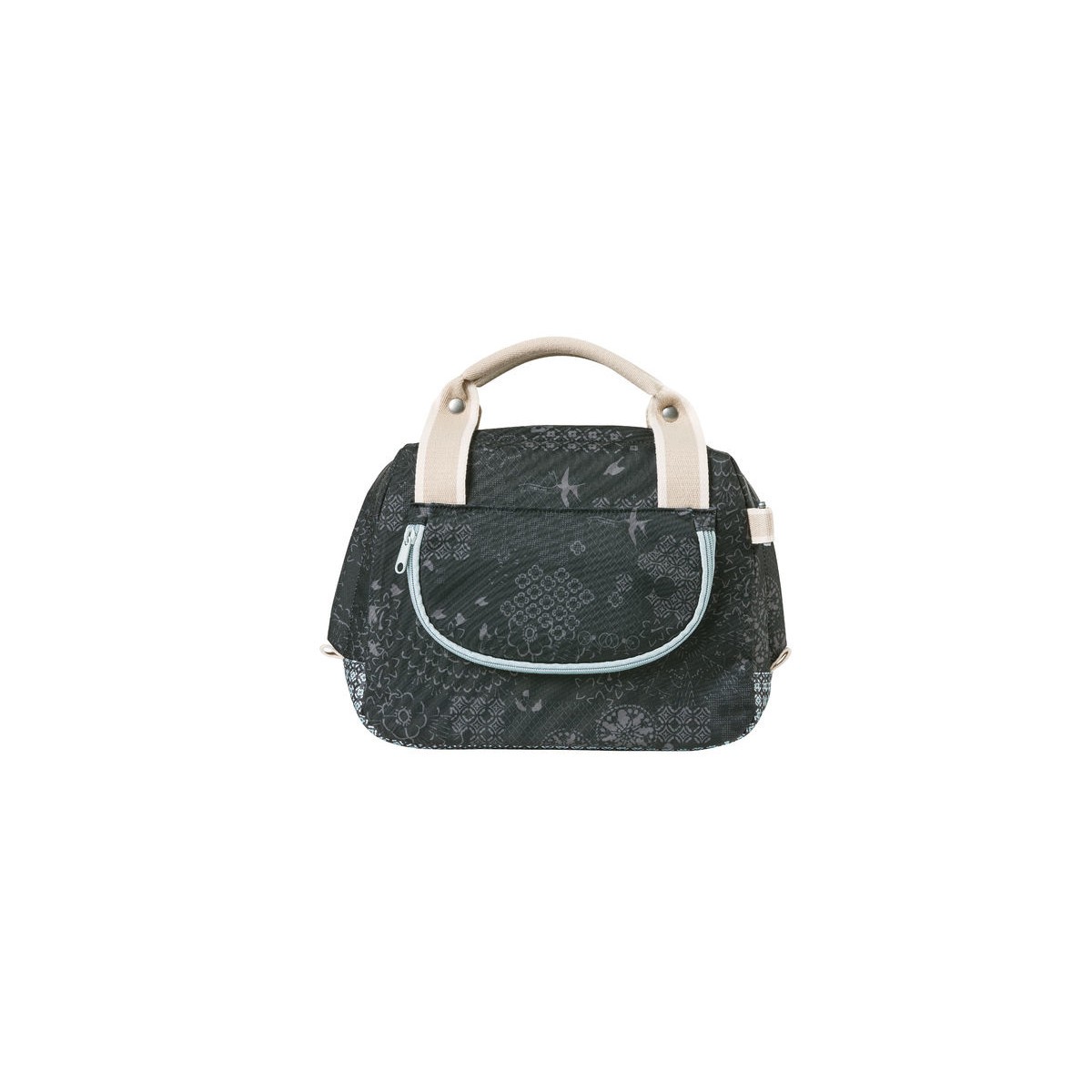 Sac de guidon Basil BOHEME-CITY 8L Compatible KF charchoal Sac de guidon Basil BOHEME-CITY 8L Compatible KF charchoal