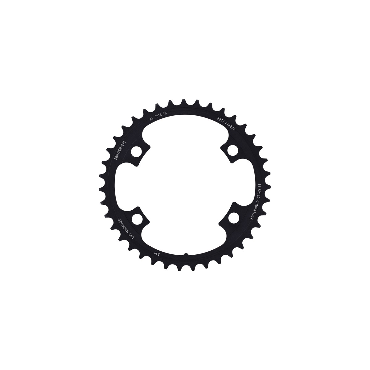 Plateau 4 branches "Elevengear" compatible shi ult &dura-ace