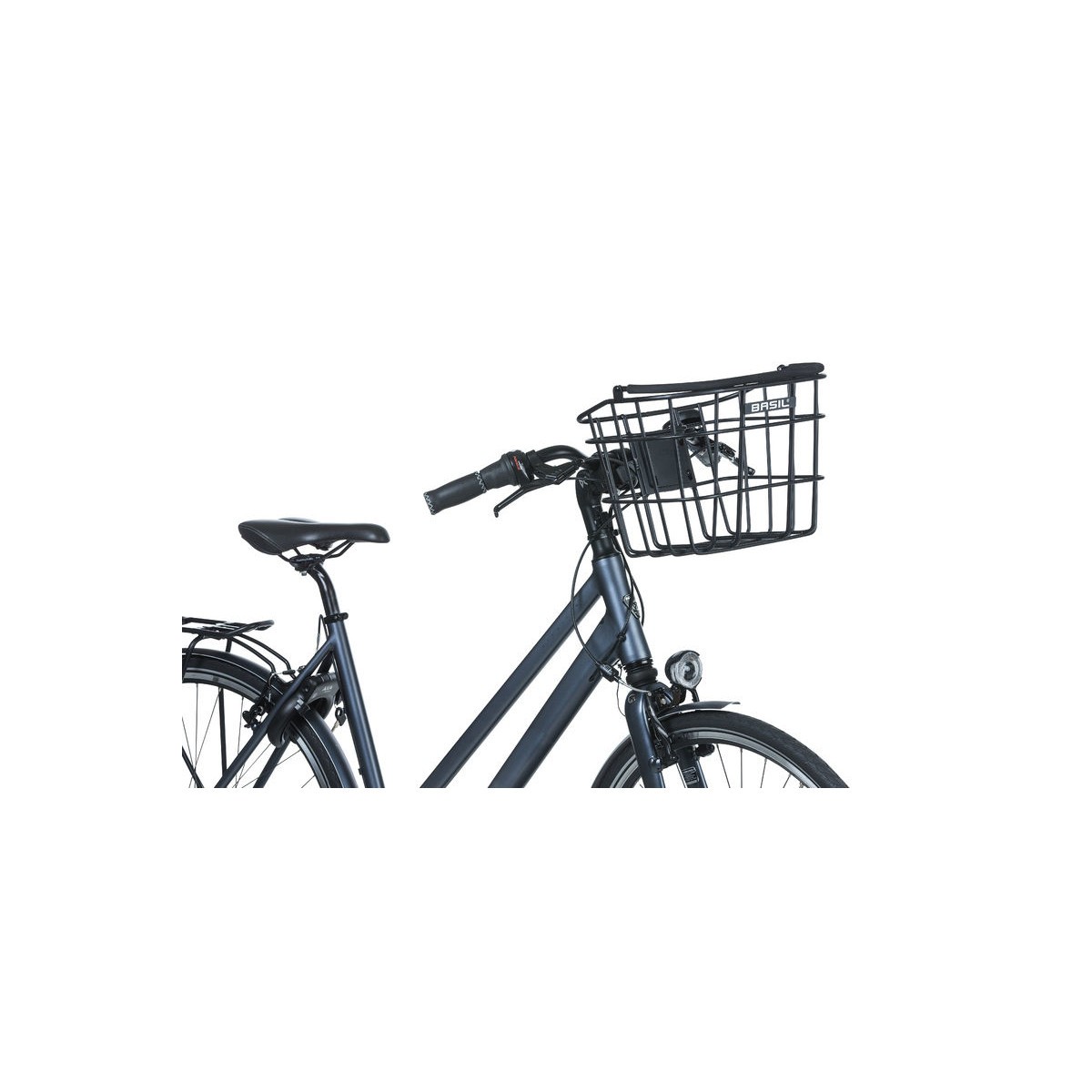 Panier AV BREMEN ALU, noir Panier AV BREMEN ALU, noir
