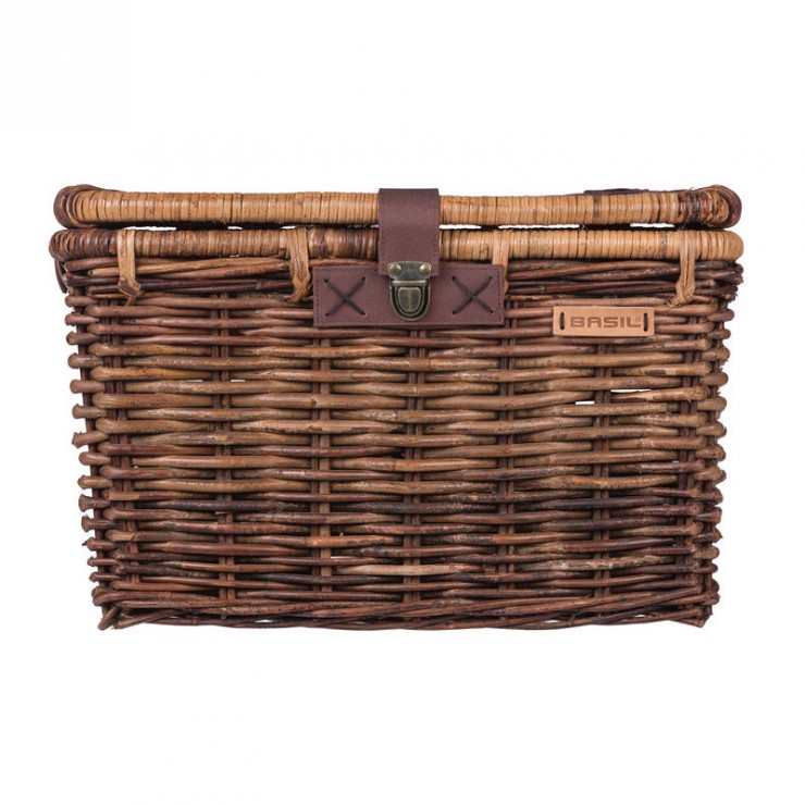Coffre en rotin DENTON L, marron naturel