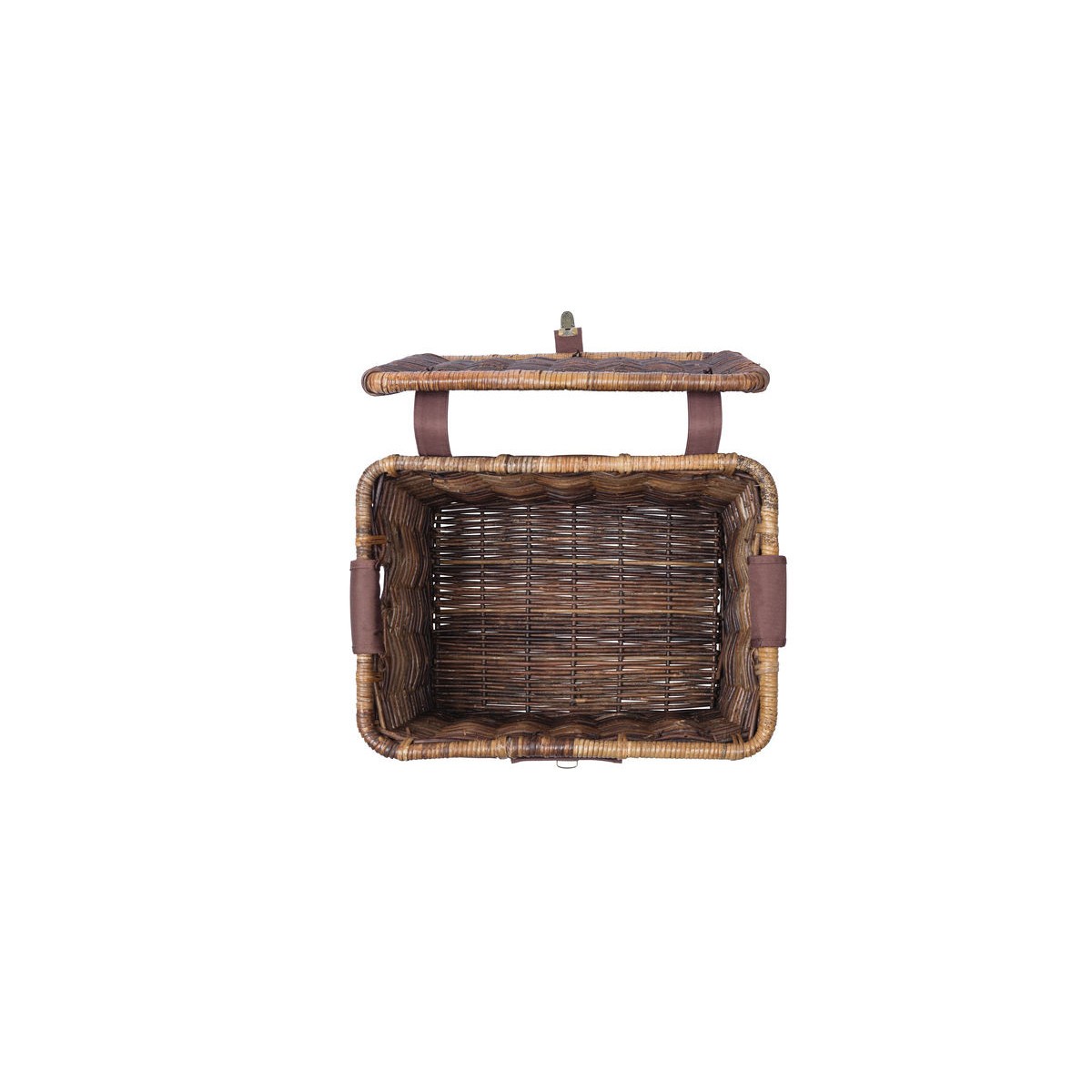 Coffre en rotin DENTON L, marron naturel