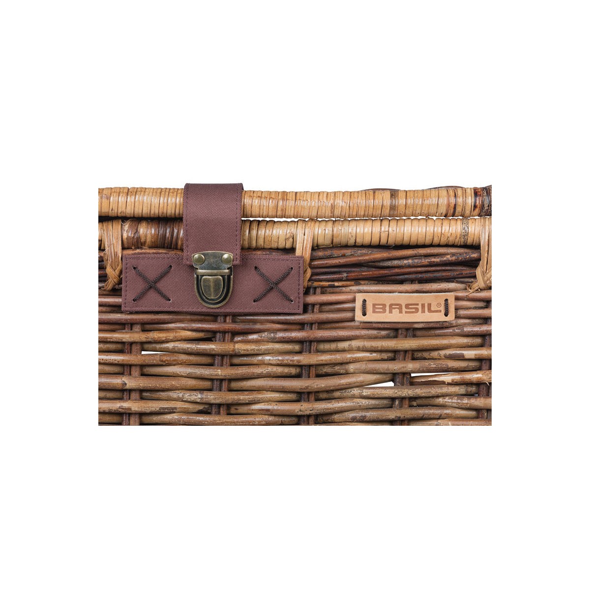 Coffre en rotin DENTON L, marron naturel