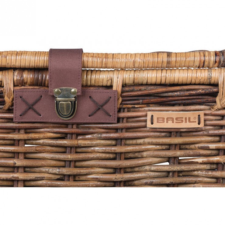 Coffre en rotin DENTON L, marron naturel