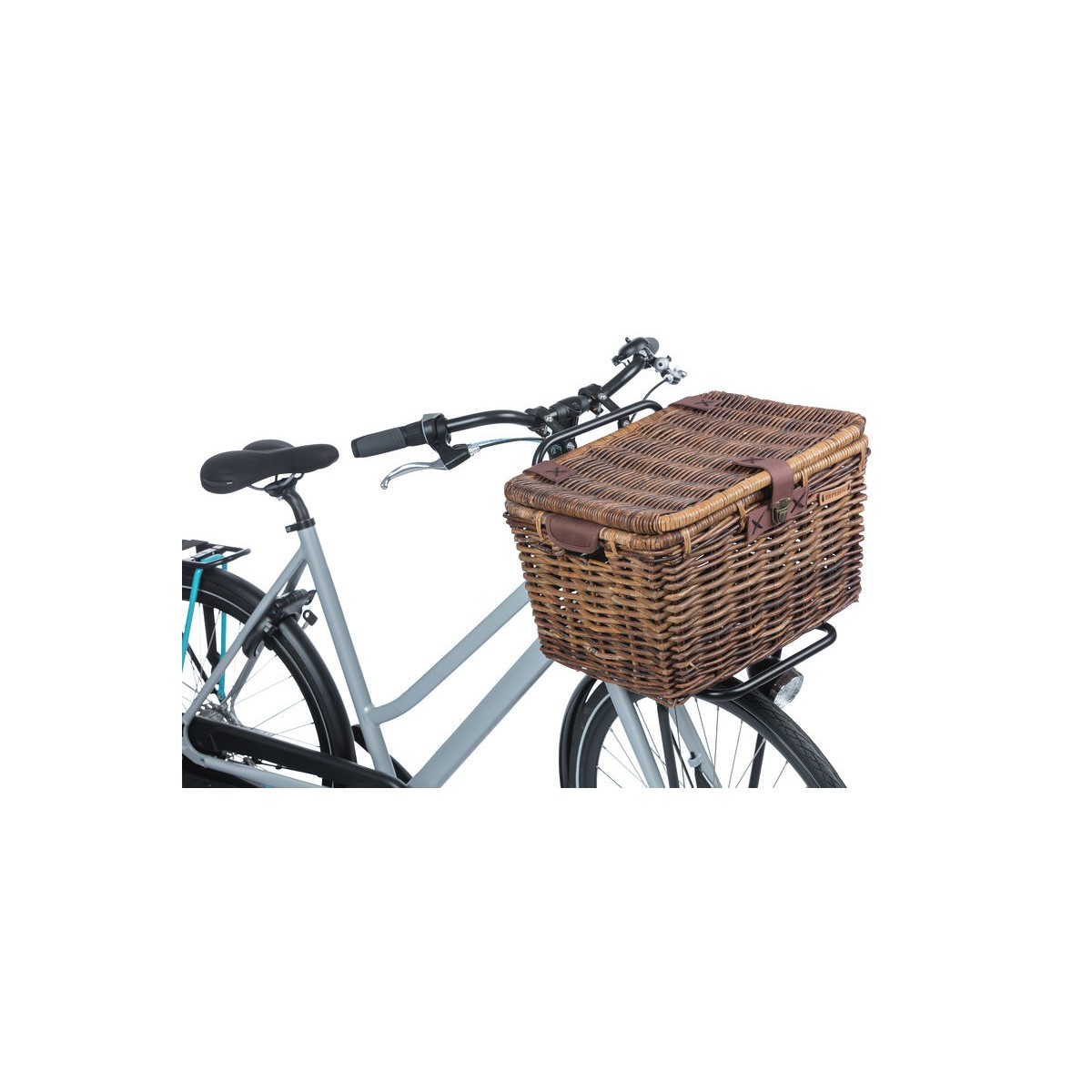 Coffre en rotin DENTON L, marron naturel
