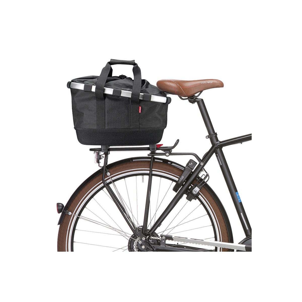 Bikebasket GT pour Racktime Noir Bikebasket GT pour Racktime Noir