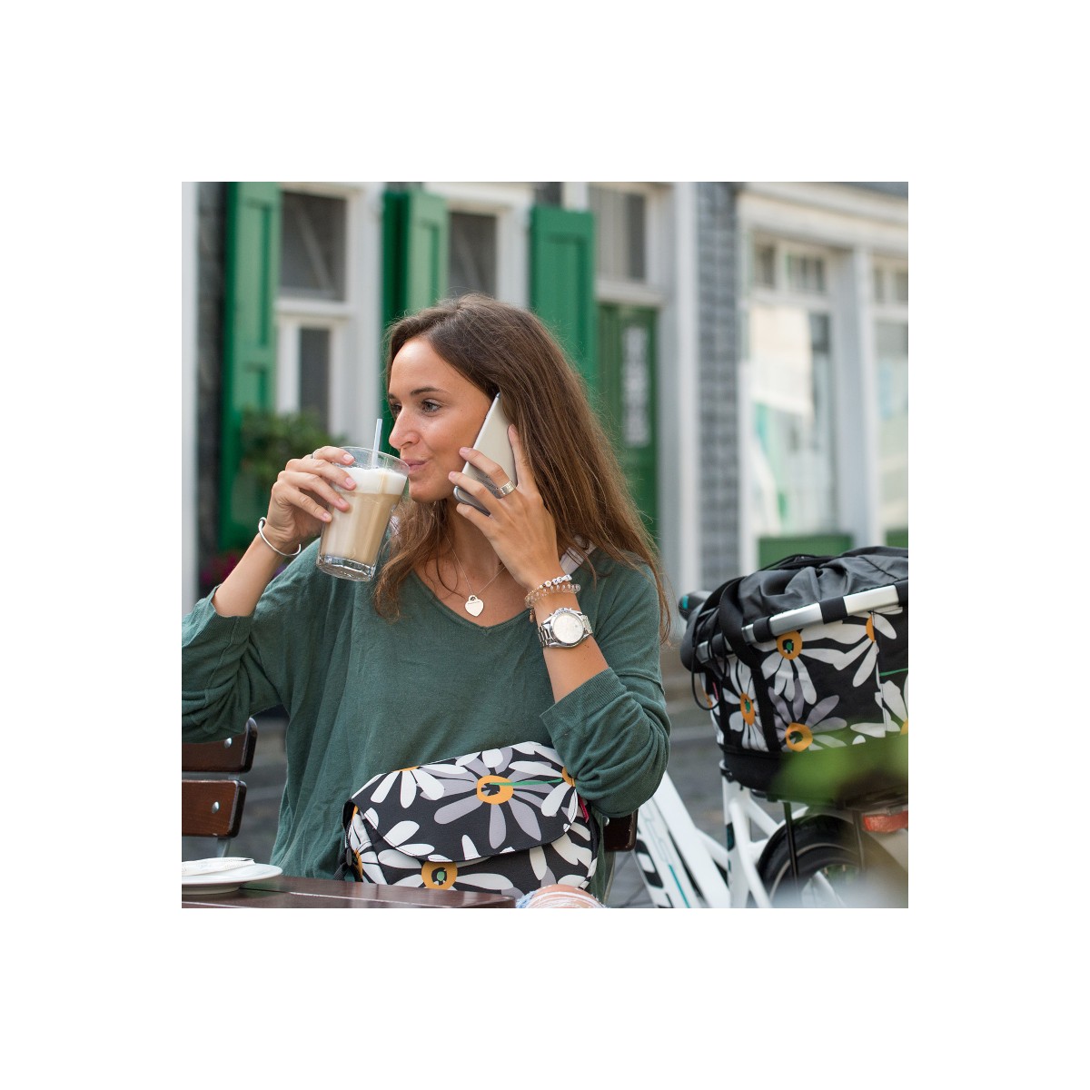 Bikebasket GT pour Uniklip Marguerites Bikebasket GT pour Uniklip Marguerites