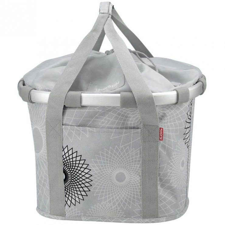 BikeBasket gris clair cristal