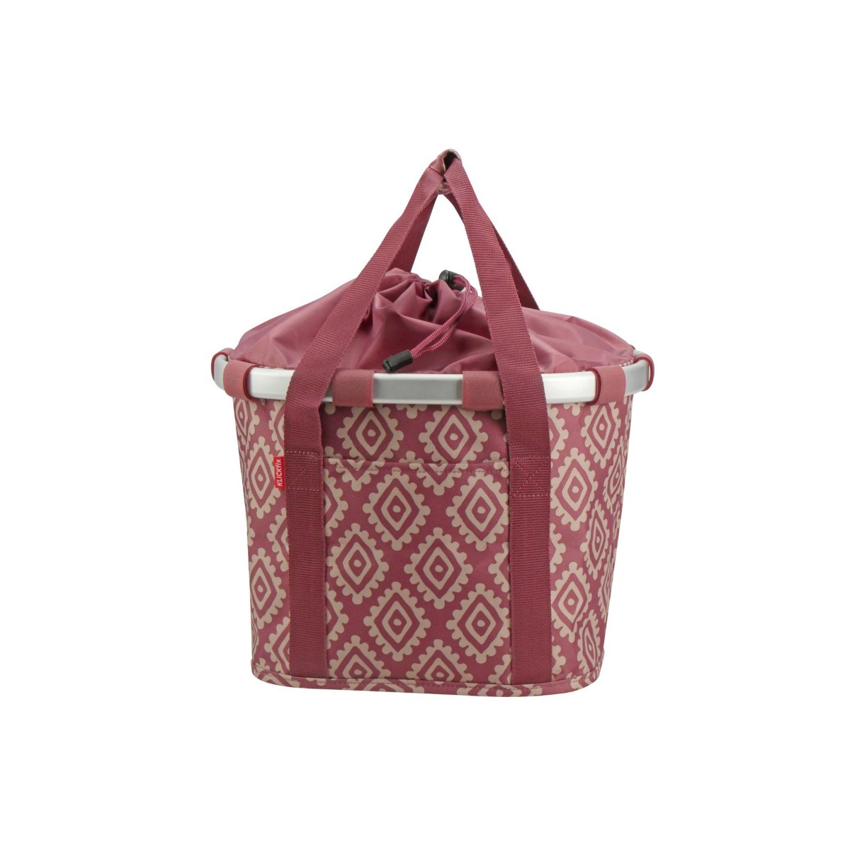 Panier Bikebasket diamants rouges Panier Bikebasket diamants rouges