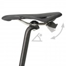 Sacoche tige de selle Contour Magnum + adaptateur de selle Sacoche tige de selle Contour Magnum + adaptateur de selle