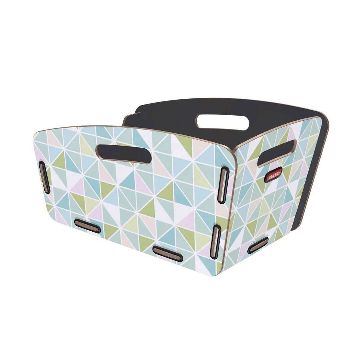 Panier AR arrondi Radkiste 2 Racktime Déco triangle Panier AR arrondi Radkiste 2 Racktime Déco triangle
