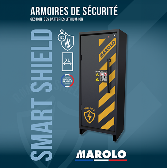 NOUVEAU ! Armoires à batteries SMART SHIELD